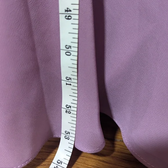 Azazie Women's Size S Lavender Maxi Bridesmaid Dress - Picture 6 of 10